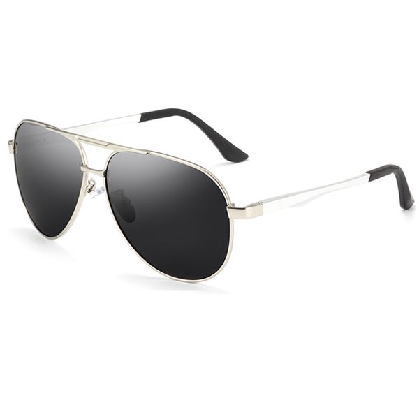 man brand designer polarized sunglasses men and women alloy large frame polarized sunglasses driving fishing uv400 hd night vision goggles, White;black
man brand designer polarized sunglasses men and women alloy large frame polarized sunglasses driving fishing uv400 hd night vision goggles, White;black
