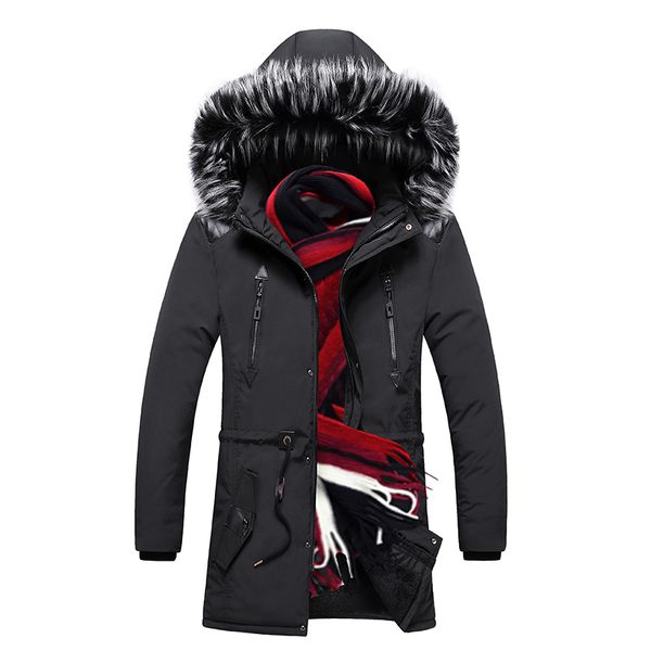 winter tactical jacket men long fur collar hooded parka mens thick warm army fan windproof outerwear sports coats, Black
winter tactical jacket men long fur collar hooded parka mens thick warm army fan windproof outerwear sports coats, Black