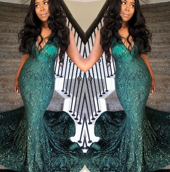 2019 dark green halter lace mermaid long prom dresses black girls v neck sweep train vestidos de festa party evening gowns
2019 dark green halter lace mermaid long prom dresses black girls v neck sweep train vestidos de festa party evening gowns