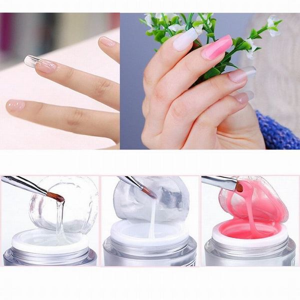 new st red nail fast extension glue nail transparent uv gel art tips glue manicure rapid extension gel 1 bottle, Red;pink
new st red nail fast extension glue nail transparent uv gel art tips glue manicure rapid extension gel 1 bottle, Red;pink