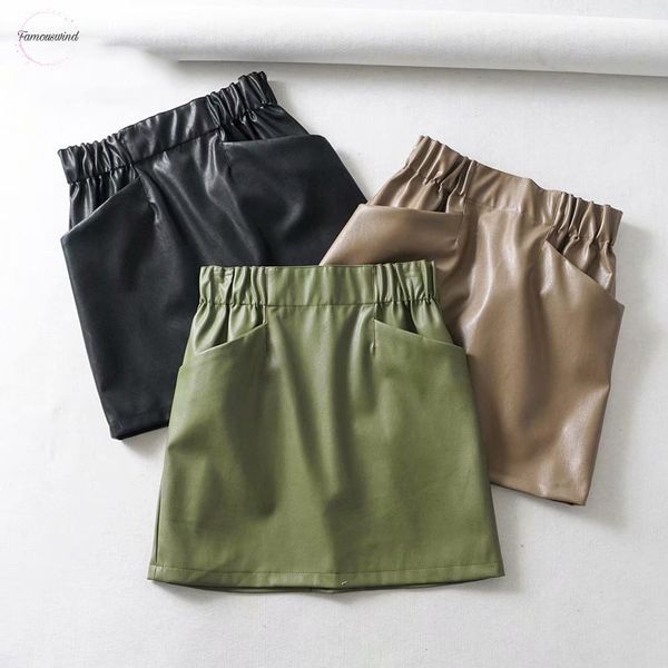 womens leather skirt femme pocket elastic waist faux a line above knee mini women skirts jupe spring double faldas mujer, Black
womens leather skirt femme pocket elastic waist faux a line above knee mini women skirts jupe spring double faldas mujer, Black