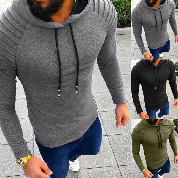 autumn hoodies sweatshirt men pleated long sleeve hip hop men hooded jacket fashion hoodie male army green black sports pullover, Black;red
autumn hoodies sweatshirt men pleated long sleeve hip hop men hooded jacket fashion hoodie male army green black sports pullover, Black;red