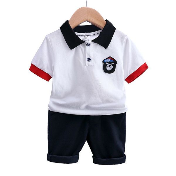 new children summer clothing 2pcs set toddler kid baby boy t-shirt+shorts pants outfits short sleeve clothes 1-6t, White
new children summer clothing 2pcs set toddler kid baby boy t-shirt+shorts pants outfits short sleeve clothes 1-6t, White