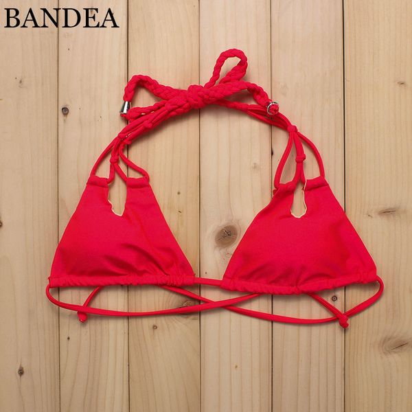 bandea bikini 2019 women swimwear halter swimsuit solid bathing suit bikini strappy beach wear two-piece separates top
bandea bikini 2019 women swimwear halter swimsuit solid bathing suit bikini strappy beach wear two-piece separates top
