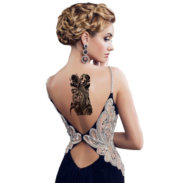 1 sheet 10 styles new funny fashion art retro large temporary tattoo arm body fake sticker removable waterproof sticker
1 sheet 10 styles new funny fashion art retro large temporary tattoo arm body fake sticker removable waterproof sticker