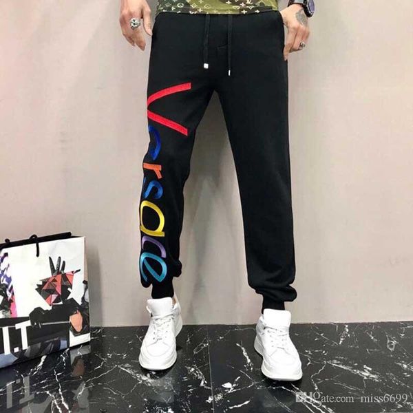 2019 men's designer casual sweat pants jogger harem trousers slacks wear drawstring plus size solid mens joggers pants slim fit pan, Black
2019 men's designer casual sweat pants jogger harem trousers slacks wear drawstring plus size solid mens joggers pants slim fit pan, Black