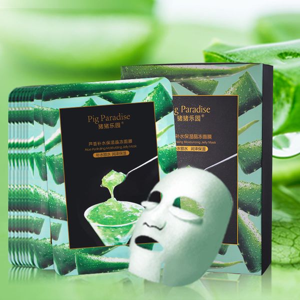 10 pcs hydrating sheet face mask silk facial mask aloe vera moisturizing beauty thick jelly gel mask
10 pcs hydrating sheet face mask silk facial mask aloe vera moisturizing beauty thick jelly gel mask