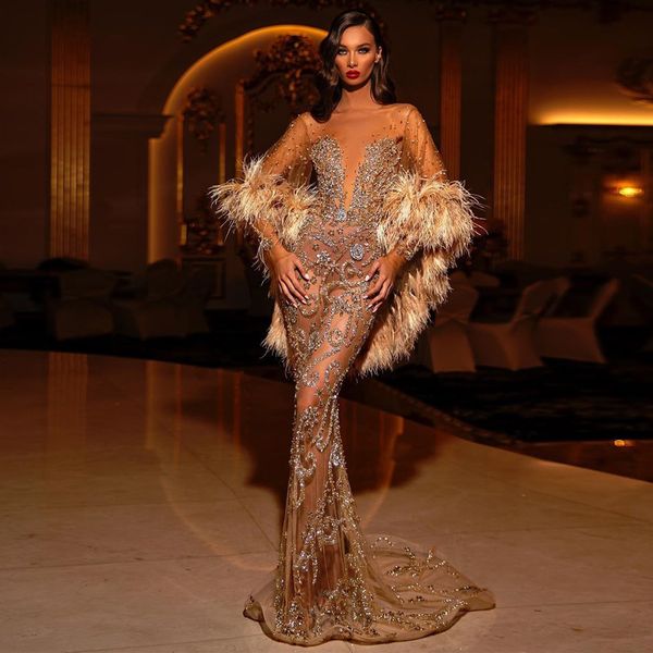 crystal beaded tassel champagne formal evening party gowns long sleeve see though luxury prom dresses robe de soiree, Black
crystal beaded tassel champagne formal evening party gowns long sleeve see though luxury prom dresses robe de soiree, Black