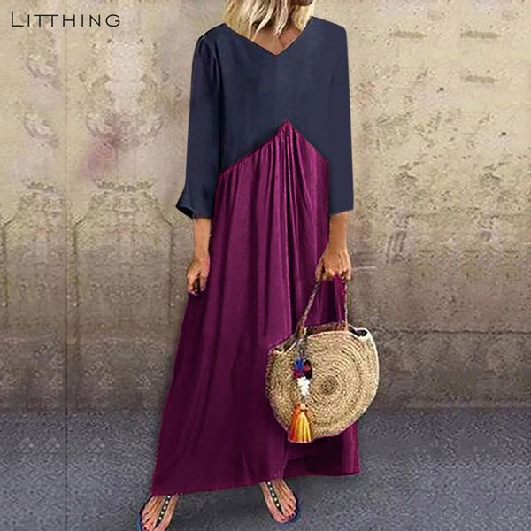 litthing boho beach dress summer 2019 plus size long maxi dress women floral printed loose bohemian maxi for women 5xl, Black;gray
litthing boho beach dress summer 2019 plus size long maxi dress women floral printed loose bohemian maxi for women 5xl, Black;gray
