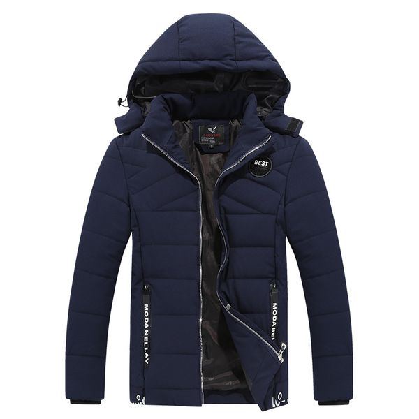 men new arrivals jackets jacket casual cotton thick men 's wild fashion hooded jacket coat winter parka clothing, Black
men new arrivals jackets jacket casual cotton thick men 's wild fashion hooded jacket coat winter parka clothing, Black