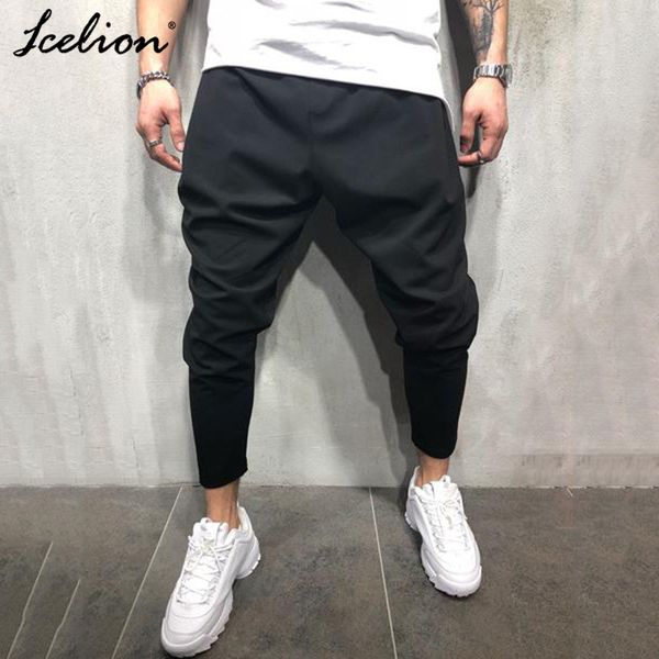 icelion 2020 men's pants pencil pantalon homme solid color elastic casual mens slim fit trousers drawstring pants sweatpants, Black
icelion 2020 men's pants pencil pantalon homme solid color elastic casual mens slim fit trousers drawstring pants sweatpants, Black