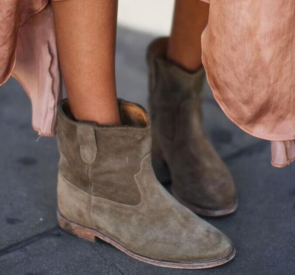 suede genuine leather women biker boots calfskin motorcycle shoes flat/ height increasing heels retro cowboy pleated ankle boots, Black
suede genuine leather women biker boots calfskin motorcycle shoes flat/ height increasing heels retro cowboy pleated ankle boots, Black