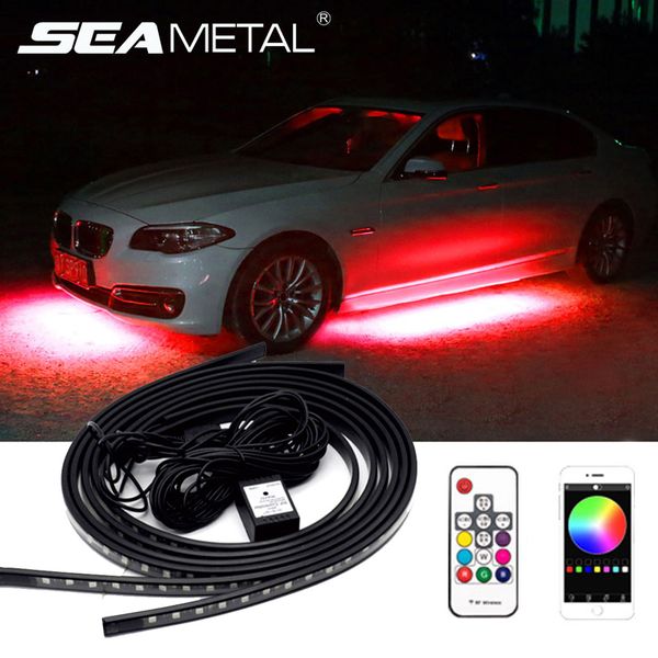4pcs car underglow led strip light kit app/ remote control rgb color atmosphere decorative lamp led ambient light auto backlight
4pcs car underglow led strip light kit app/ remote control rgb color atmosphere decorative lamp led ambient light auto backlight