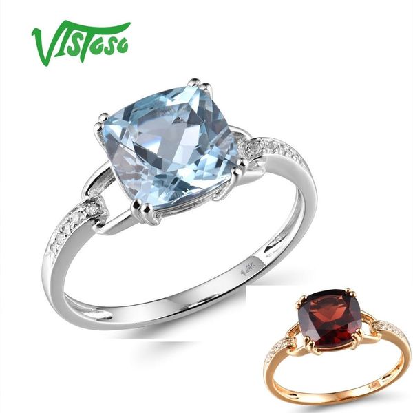 vistoso pure14k 585 white gold/rose gold ring for women sparkling diamond limpid sky blue z anniversary classic fine jewelry cj191205, Slivery;golden
vistoso pure14k 585 white gold/rose gold ring for women sparkling diamond limpid sky blue z anniversary classic fine jewelry cj191205, Slivery;golden
