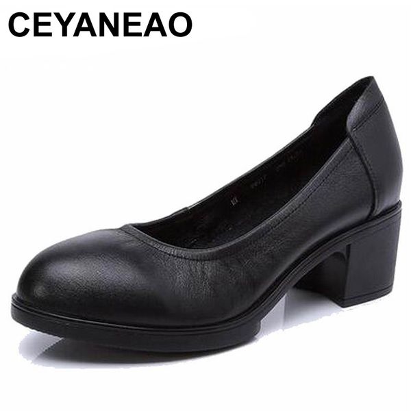 ceyaneao 2019 genuine leather women high heels pumps female ol comfortable black work shoes 34-41e1927, Black;white
ceyaneao 2019 genuine leather women high heels pumps female ol comfortable black work shoes 34-41e1927, Black;white