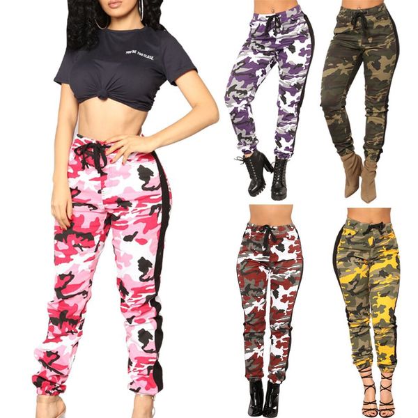 women pants 2019 new camouflage designer printed long trousers skinny street tight-fitting casual drawstring womens capris wear clothing, Black;white
women pants 2019 new camouflage designer printed long trousers skinny street tight-fitting casual drawstring womens capris wear clothing, Black;white