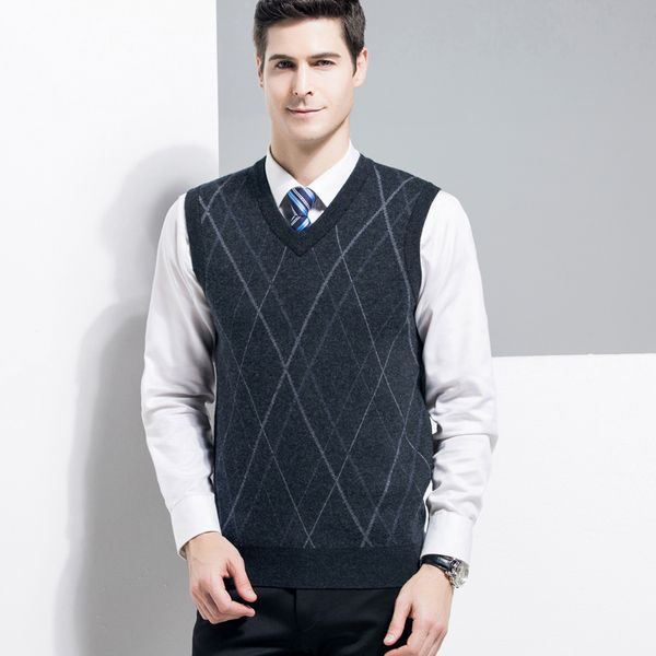 new arrival thick argyle wool sweater vest men cashmere sweaters wool pullover vest men brand v-neck sleeveless, Black;white
new arrival thick argyle wool sweater vest men cashmere sweaters wool pullover vest men brand v-neck sleeveless, Black;white