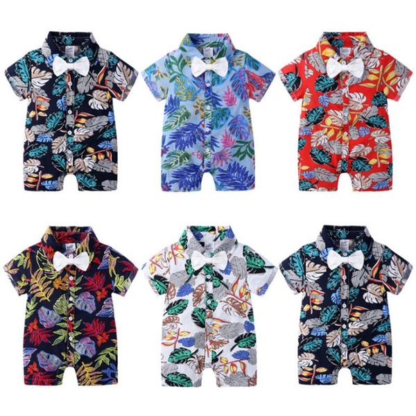 2020 baby summer clothing 0-2y infant boys flower print rompers short sleeve cotton jumpsuits patchwork clothes birthday wear, Blue
2020 baby summer clothing 0-2y infant boys flower print rompers short sleeve cotton jumpsuits patchwork clothes birthday wear, Blue