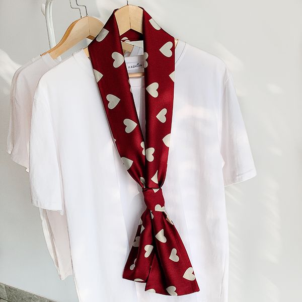140cm*14cm long thin scarves women versatile spring autumn decorative silk scarf headscarf, Blue;gray
140cm*14cm long thin scarves women versatile spring autumn decorative silk scarf headscarf, Blue;gray