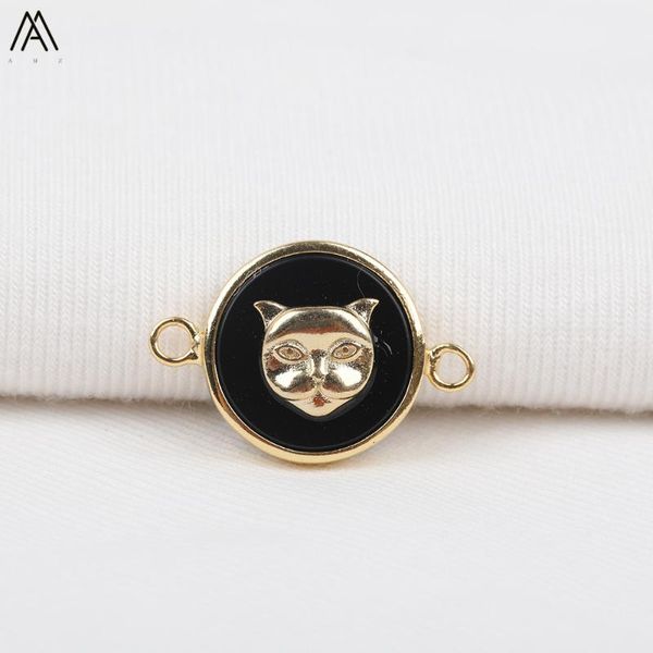 5pcs/lot natural agates lapis stone round charms bracelet making ,paved cat head gold charms connector for diy jewelry findings, Silver
5pcs/lot natural agates lapis stone round charms bracelet making ,paved cat head gold charms connector for diy jewelry findings, Silver