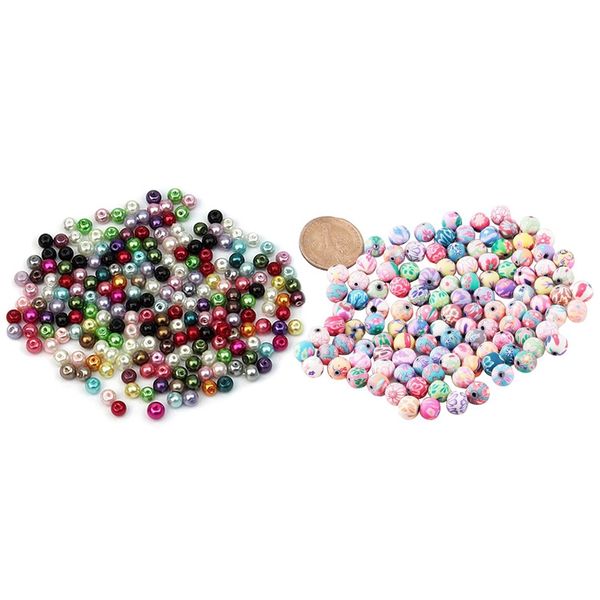 100pcs beads jewelry accessory ceramic round 8 mm dia. & 500pcs mixed colour round glass pearl loose beads 4mm spacer fit jewelr, Black
100pcs beads jewelry accessory ceramic round 8 mm dia. & 500pcs mixed colour round glass pearl loose beads 4mm spacer fit jewelr, Black