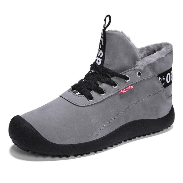 winter men shoes plus velvet warm waterproof sneakers outdoor snow skid hiking travel shoes fashion casual for male size48, Black
winter men shoes plus velvet warm waterproof sneakers outdoor snow skid hiking travel shoes fashion casual for male size48, Black