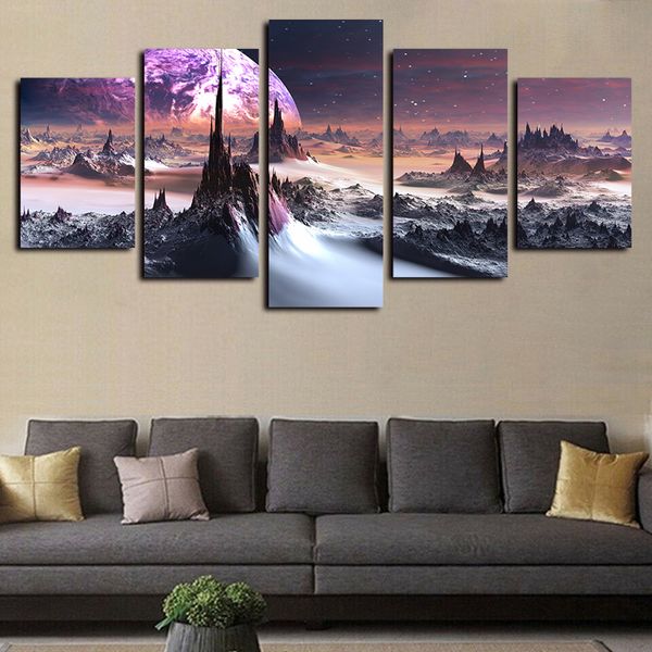 5 panels science space fantasy landscape artworks giclee canvas wall art for home decor abstract poster canvas print oil paintings
5 panels science space fantasy landscape artworks giclee canvas wall art for home decor abstract poster canvas print oil paintings