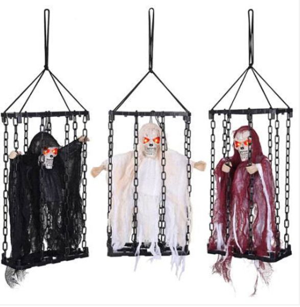 2020 3pcs hanging shaking ghost chained halloween decor sound sensor flashing eyes
2020 3pcs hanging shaking ghost chained halloween decor sound sensor flashing eyes