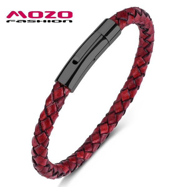 мода панк мужчины ювелирные изделия плетеный кожаный браслет женщин handmade ретро браслет модные нержавеющей стали застежка лучезапястного, Golden;silver 
мода панк мужчины ювелирные изделия плетеный кожаный браслет женщин handmade ретро браслет модные нержавеющей стали застежка лучезапястного, Golden;silver