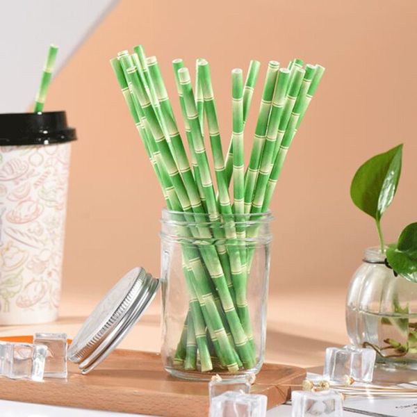 25pcs/set disposable paper straw bamboo pattern straws drinking paper straw for birthday baby shower wedding party supplies tool disposable
25pcs/set disposable paper straw bamboo pattern straws drinking paper straw for birthday baby shower wedding party supplies tool disposable