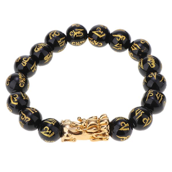 natural obsidian bead bracelet agate golden pixiu prayer bangle with box, clothing jewelry, personality daily wear accessories, Golden;silver
natural obsidian bead bracelet agate golden pixiu prayer bangle with box, clothing jewelry, personality daily wear accessories, Golden;silver