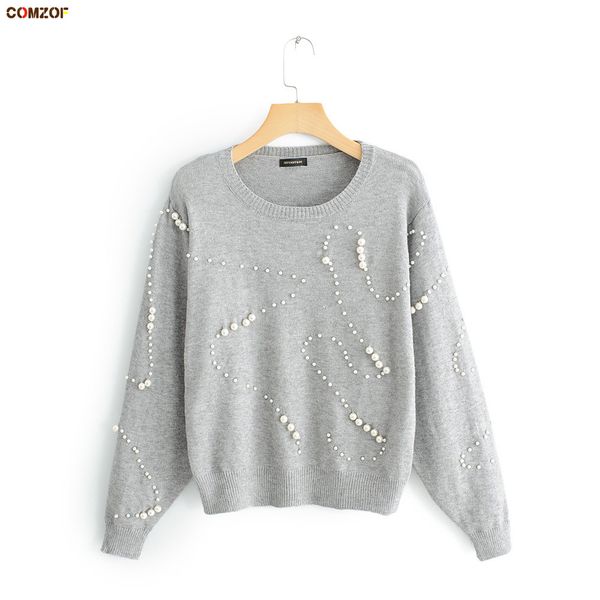 new arrival women sweater long sleeve pullover beading spring loose jumper womens casual knitwear sweaters chompas para mujer, White;black
new arrival women sweater long sleeve pullover beading spring loose jumper womens casual knitwear sweaters chompas para mujer, White;black