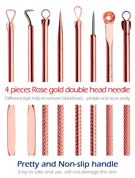 ac004g 4 in 1 set gold silver stainless blackhead acne comedone remover pimple zit removal needles
ac004g 4 in 1 set gold silver stainless blackhead acne comedone remover pimple zit removal needles