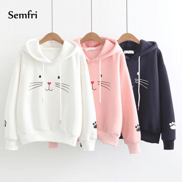 semfri women coat winter autumn jacket 2019 hooded cat printed long sleeve pullovers female fashion outwear clothes, Black;brown
semfri women coat winter autumn jacket 2019 hooded cat printed long sleeve pullovers female fashion outwear clothes, Black;brown