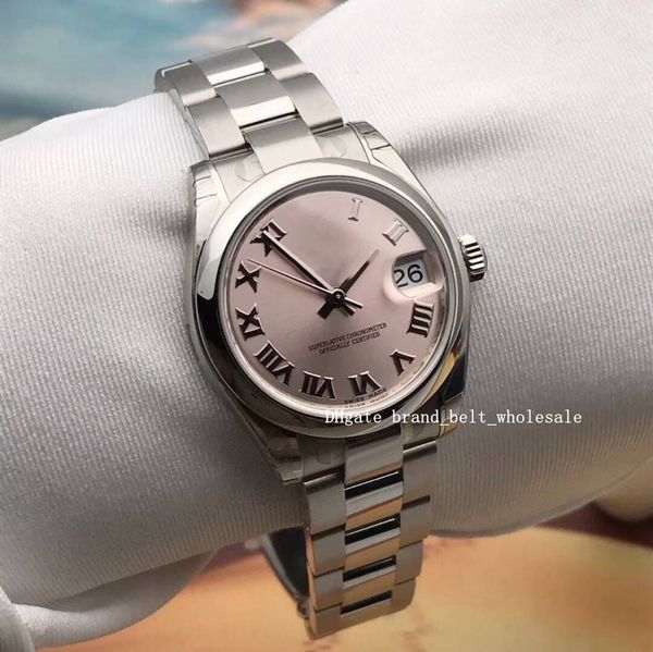 shopkeeper recommend luxury watch lady medium stainless steel 31mm white roman numeral 178240 178274 women's watches automatic, Slivery;brown
shopkeeper recommend luxury watch lady medium stainless steel 31mm white roman numeral 178240 178274 women's watches automatic, Slivery;brown