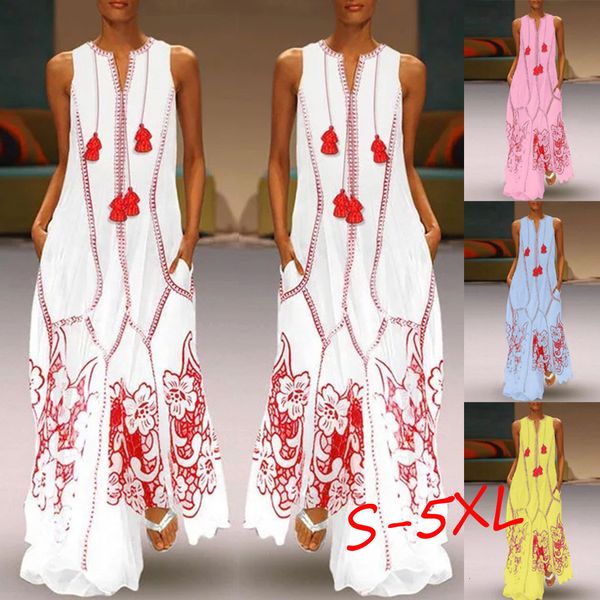 women summer dress vintage tassel daily casual sleeveless cotton-blend printed floral dress fashion vestidos plus size m140#, Black;gray
women summer dress vintage tassel daily casual sleeveless cotton-blend printed floral dress fashion vestidos plus size m140#, Black;gray
