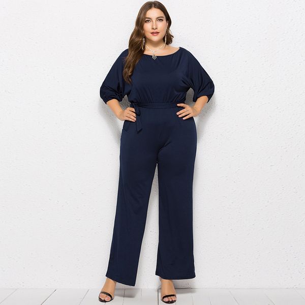 summer plus size solid belt jumpsuit half sleeve loose playsuit office lady wide leg tunic rompers straight overalls for women, Black;white
summer plus size solid belt jumpsuit half sleeve loose playsuit office lady wide leg tunic rompers straight overalls for women, Black;white