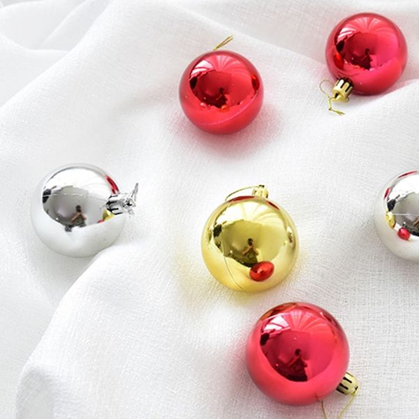 6pcs/set colorful plastic balls party decor gift christmas ball ornaments for xmas tree bauble hanging home supplies
6pcs/set colorful plastic balls party decor gift christmas ball ornaments for xmas tree bauble hanging home supplies