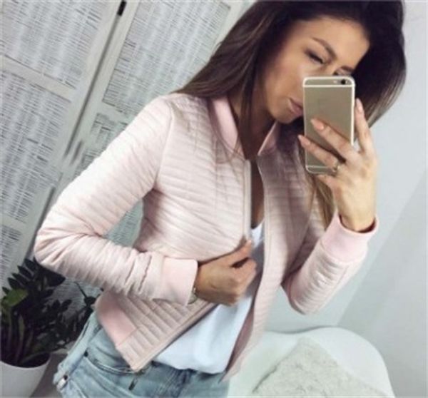 women coat short outerwear cotton padded warm jacket outerwear casual pink black thin female fashion clothes
women coat short outerwear cotton padded warm jacket outerwear casual pink black thin female fashion clothes
