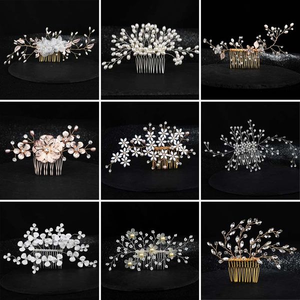 filigree hair combs with glass beads silver/gold simulated-pearl crystal wedding tiara combs for bride hair decorations, Golden;white
filigree hair combs with glass beads silver/gold simulated-pearl crystal wedding tiara combs for bride hair decorations, Golden;white