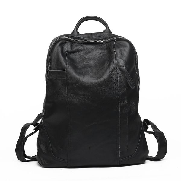 european american style large-volume claasic backpack layer leather women's shoulder bag daily out simple leather bag
european american style large-volume claasic backpack layer leather women's shoulder bag daily out simple leather bag