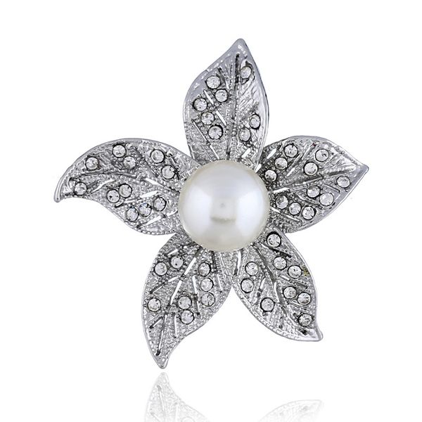 korean version of baitao flower brooch women fashion luxury pearl brooch inlaid zircon lotus pin sweater accessories, Gray
korean version of baitao flower brooch women fashion luxury pearl brooch inlaid zircon lotus pin sweater accessories, Gray