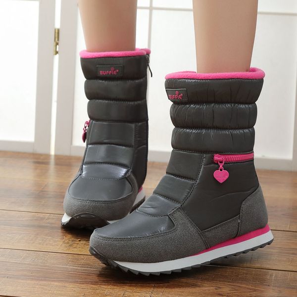 fashion waterproof snow boots women shoes new 2020 leather large size mid-calf boots for woman non-slip plus velvet woman, Black
fashion waterproof snow boots women shoes new 2020 leather large size mid-calf boots for woman non-slip plus velvet woman, Black