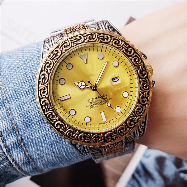 2020 new carving luxury fashion watches men or women sport watch big bang men's quartz watches rlx brand ing, Slivery;brown
2020 new carving luxury fashion watches men or women sport watch big bang men's quartz watches rlx brand ing, Slivery;brown
