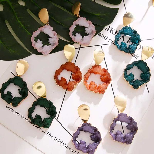 ifmia bohemian resin stone drop earrings for women 2020 jewelry mix colors fashion alloy dangle earrings vintage earring boho, Silver
ifmia bohemian resin stone drop earrings for women 2020 jewelry mix colors fashion alloy dangle earrings vintage earring boho, Silver