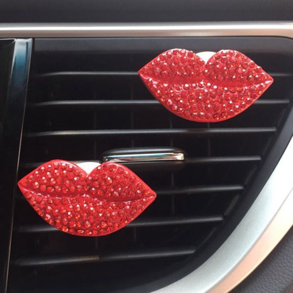 rhinestone car freshener cute lips fragrances auto interior decor car diffuser air vent clip ornament accessories
rhinestone car freshener cute lips fragrances auto interior decor car diffuser air vent clip ornament accessories