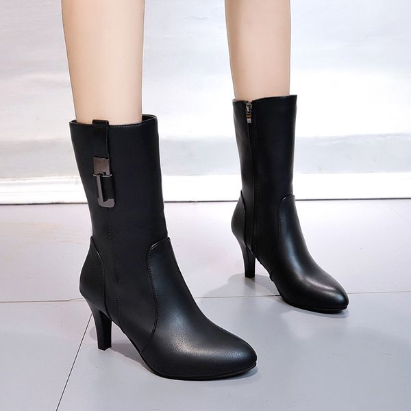 shoes women boots high heels winter footwear zipper luxury designer booties ladies boots-women stiletto rubber autumn rock, Black
shoes women boots high heels winter footwear zipper luxury designer booties ladies boots-women stiletto rubber autumn rock, Black