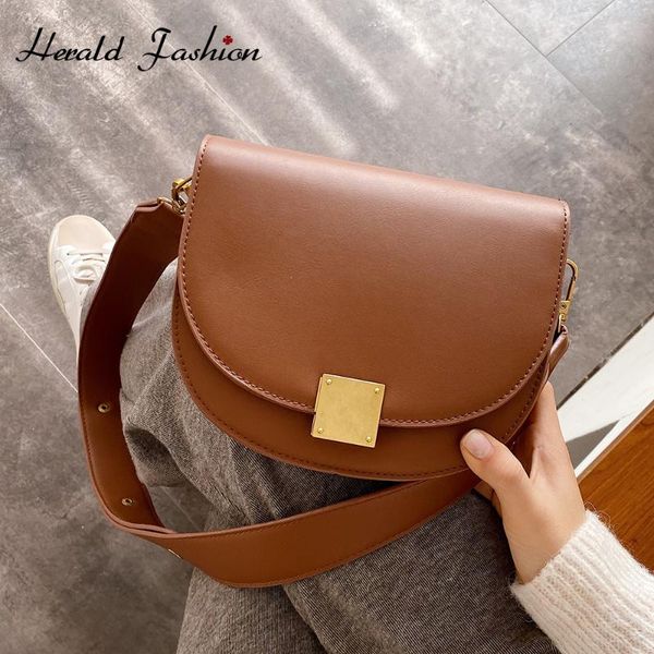 mini solid color pu leather crossbody bag women 2020 fashion lady shoulder messenger bag soft design handbags and purses