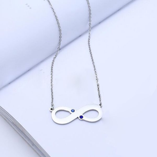stainless steel personalized infinity endless necklace eternal love pendant crystal necklace jewelry gift for lover mom gift, Silver
stainless steel personalized infinity endless necklace eternal love pendant crystal necklace jewelry gift for lover mom gift, Silver