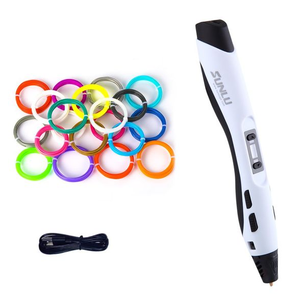 sunlu low temperature 3d printing pen kids graffiti pen children funny drawing tool with 10m 20 colors pla material dropshipping, Black;red
sunlu low temperature 3d printing pen kids graffiti pen children funny drawing tool with 10m 20 colors pla material dropshipping, Black;red